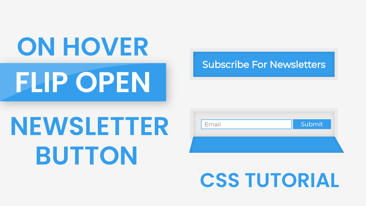 Subscribe to Newsletter Button