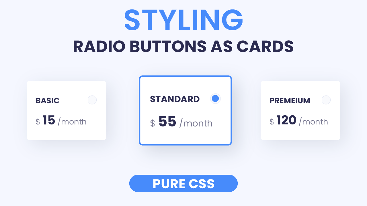 Radio Buttons CSS