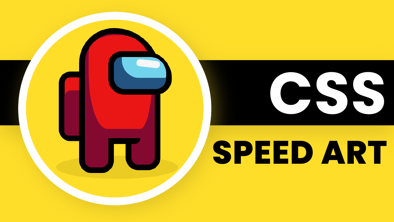 Among Us Speed Art CSS