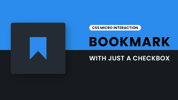 CSS Bookmark Micro-Interaction | Coding Artist