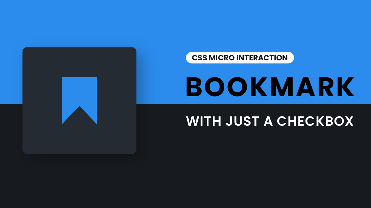 CSS Bookmark Micro-interaction