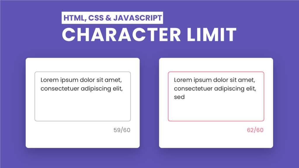 Limit Character In Input Field Javascript Coding Artist
