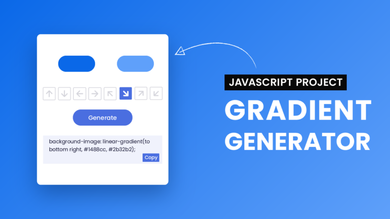 Gradient Generator Javascript Project | Coding Artist