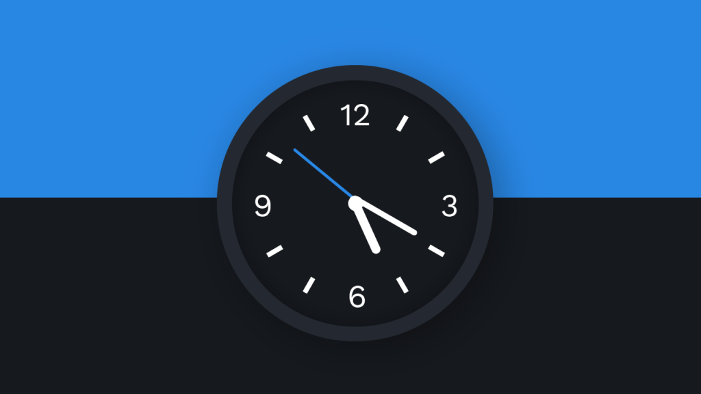 html css clock code