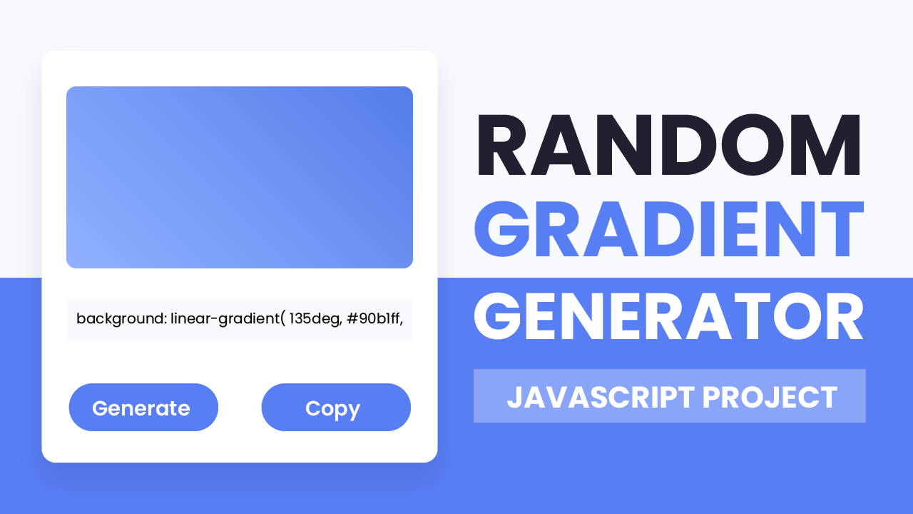 Gradient Generator Javascript: Nếu bạn đang tìm kiếm một cách để tạo ra các gradient đẹp mắt cho trang web của mình, thì Gradient Generator Javascript là công cụ mà bạn đang cần. Xem hình ảnh liên quan để tìm hiểu cách sử dụng công cụ này và tạo ra những thiết kế đẳng cấp cho trang web của bạn.