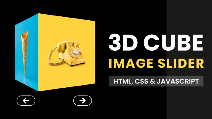 3D Cube Image Slider