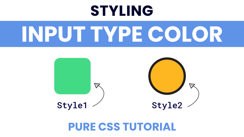 input color html css