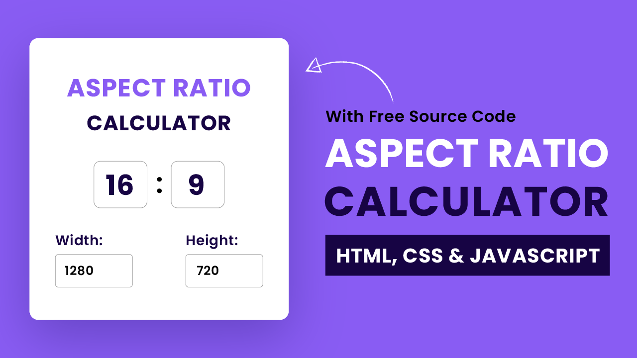 aspect ratio calculator