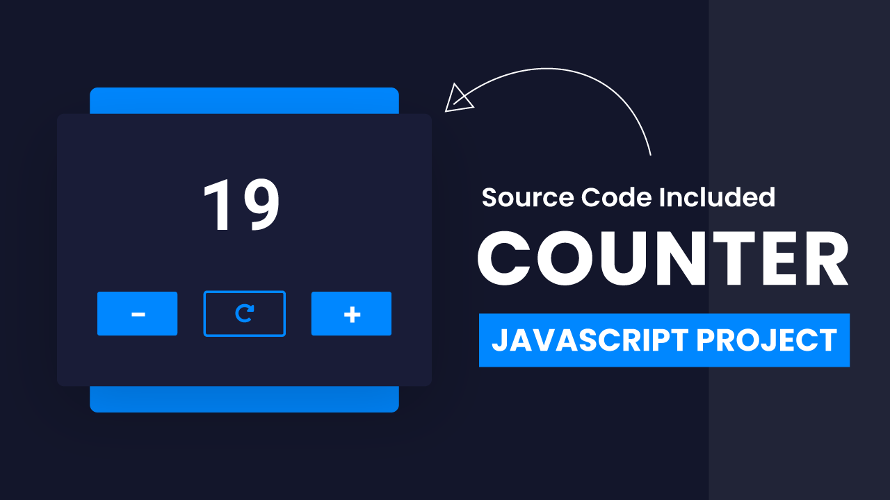 How To Create A Counter With Javascript | Coding Artist