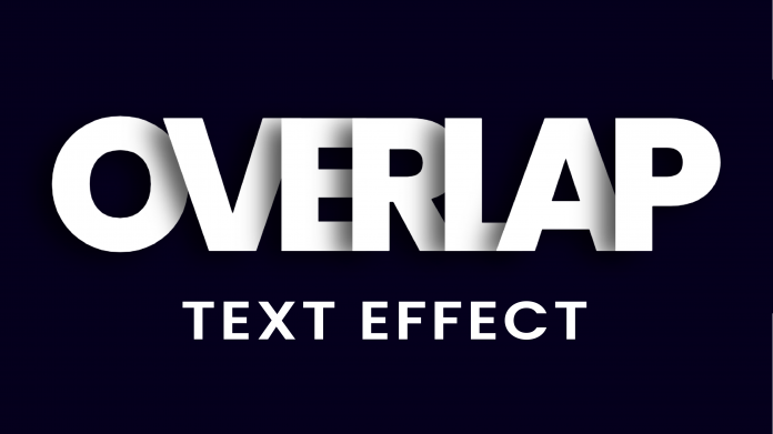 Overlap Text Effect HTML and CSS