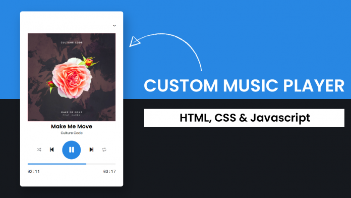 Custom Music Player Javascript