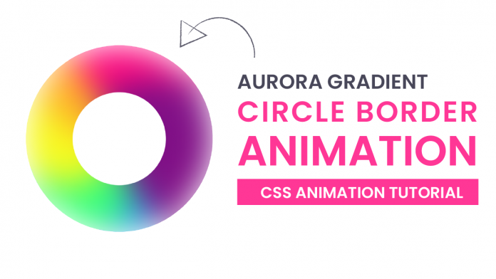 Circle Gradient Border Animation CSS
