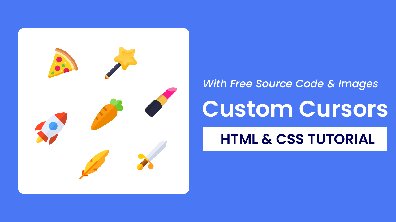 How To Add A Custom Cursor To WordPress And Blogger Website Using CSS?