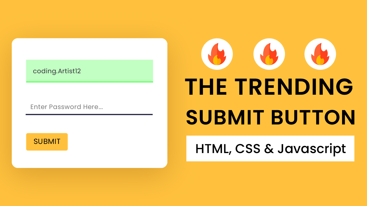 The Trending Submit Button Coding Artist