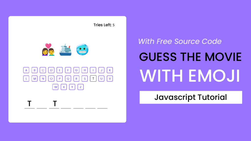 Guess The Movie With Emojis | Coding Artist