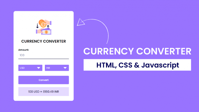 Currency Converter With Javascript