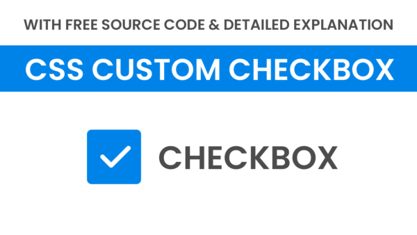 Create a Custom Checkbox using HTML and CSS | Coding Artist
