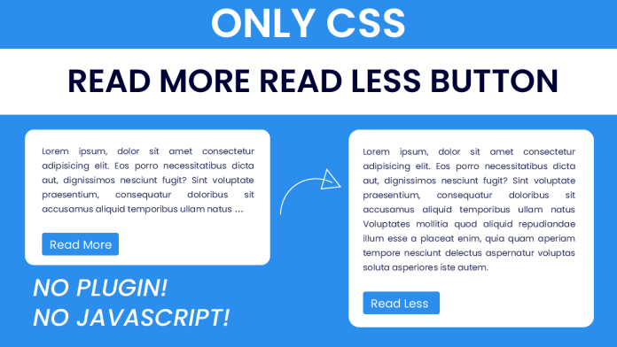 CSS Only Read More Button