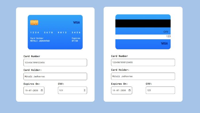 Credit Card Form