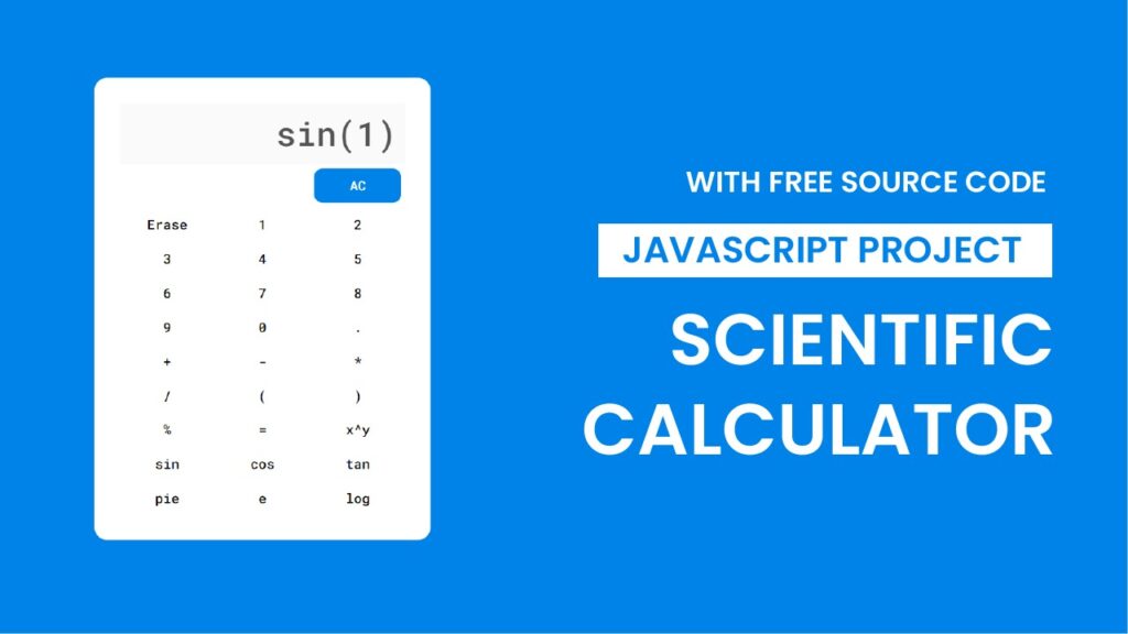 Scientific Calculator | Javascript Project | Coding Artist