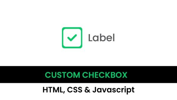 Custom Checkbox | With HTML & CSS | Coding Artist
