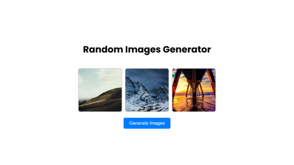 How to Build a Random Images Generator with HTML, CSS, and JavaScript ...