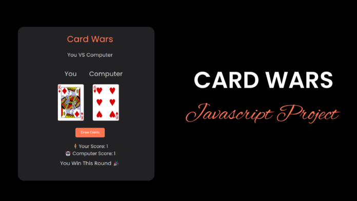 Card Wars Game Javascript