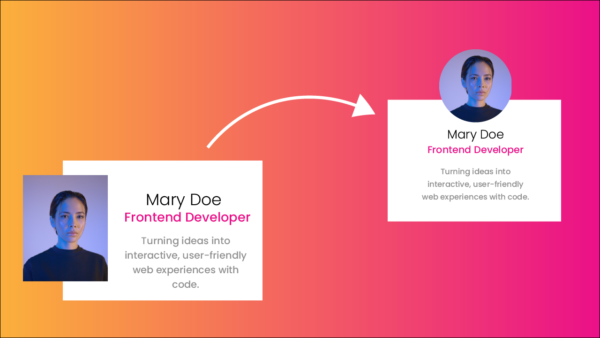 Build a Responsive Profile Card Using HTML & CSS | Coding Artist