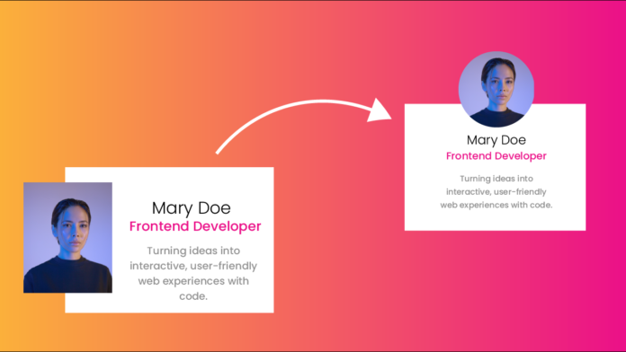 Responsive Profile Card CSS