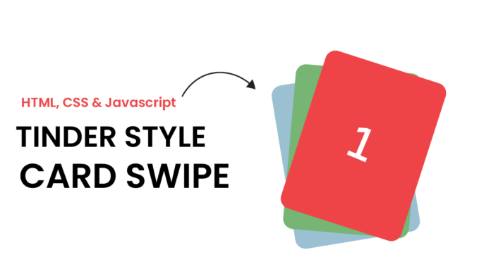 Tinder Style Card Swipe Javascript