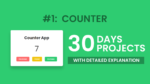 Building a Simple Counter with HTML, CSS, and JavaScript | Coding Artist