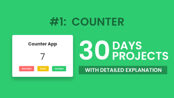 Building a Simple Counter with HTML, CSS, and JavaScript | Coding Artist