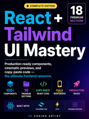 React + Tailwind UI Mastery Pack