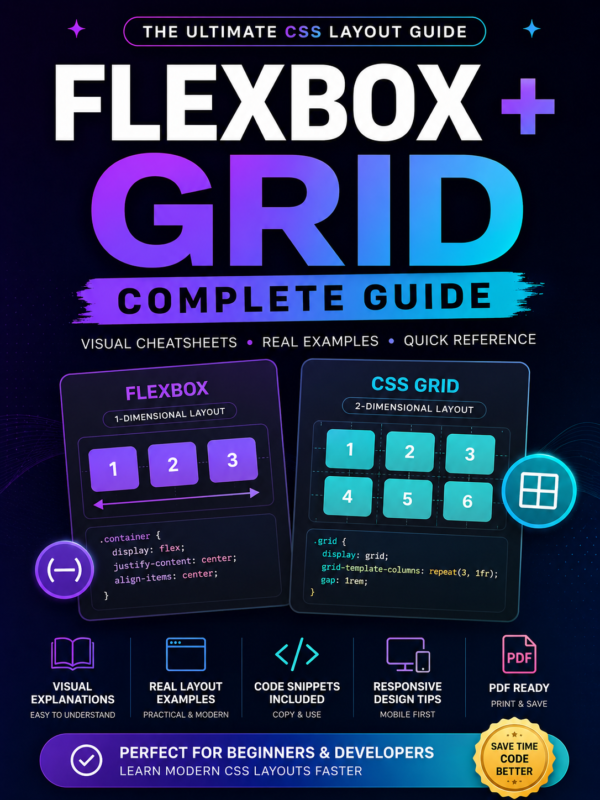 Flexbox + Grid Complete Guide | Coding Artist