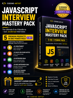 JavaScript Interview Mastery Pack