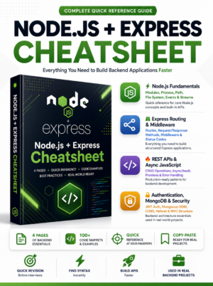 Node.js + Express Cheatsheet