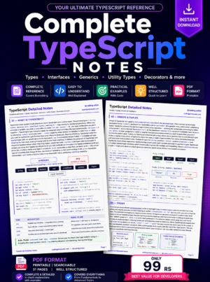 Complete TypeScript Notes