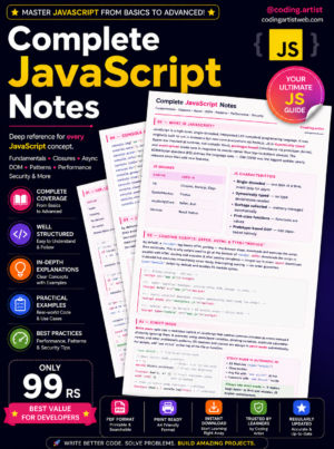 Complete JavaScript Notes
