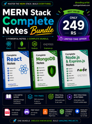 MERN Stack Complete Notes Bundle