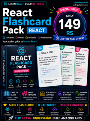React Flashcard Pack