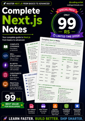 Complete Next.js Notes