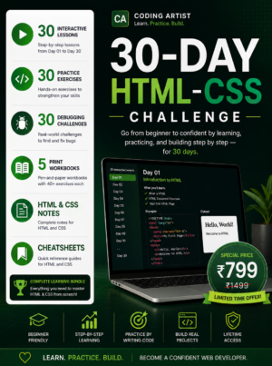 30-Day HTML-CSS Challenge