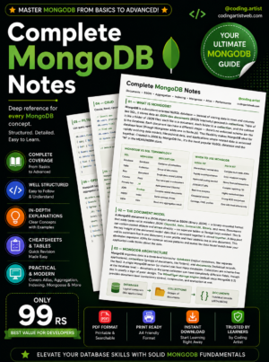 Complete MongoDB Notes