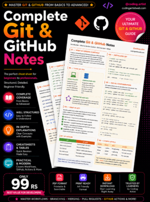 Complete Git & GitHub Notes