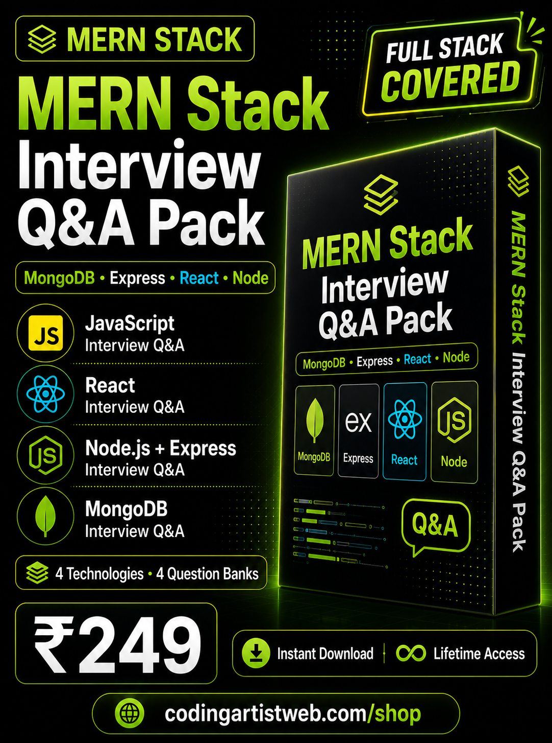 MERN Stack Interview Q&A Pack