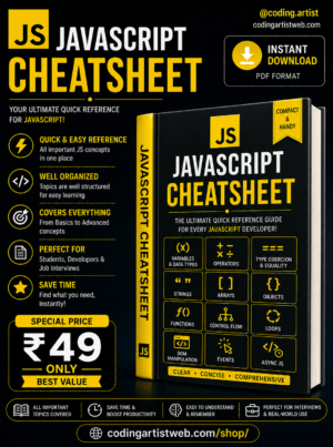 JavaScript Cheatsheet